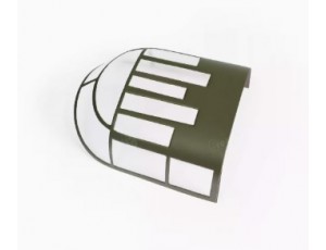 Flightline 1.6M B-25J Mitchell Plastic Cover B